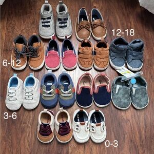 Crib Shoe Bundle 0-18m